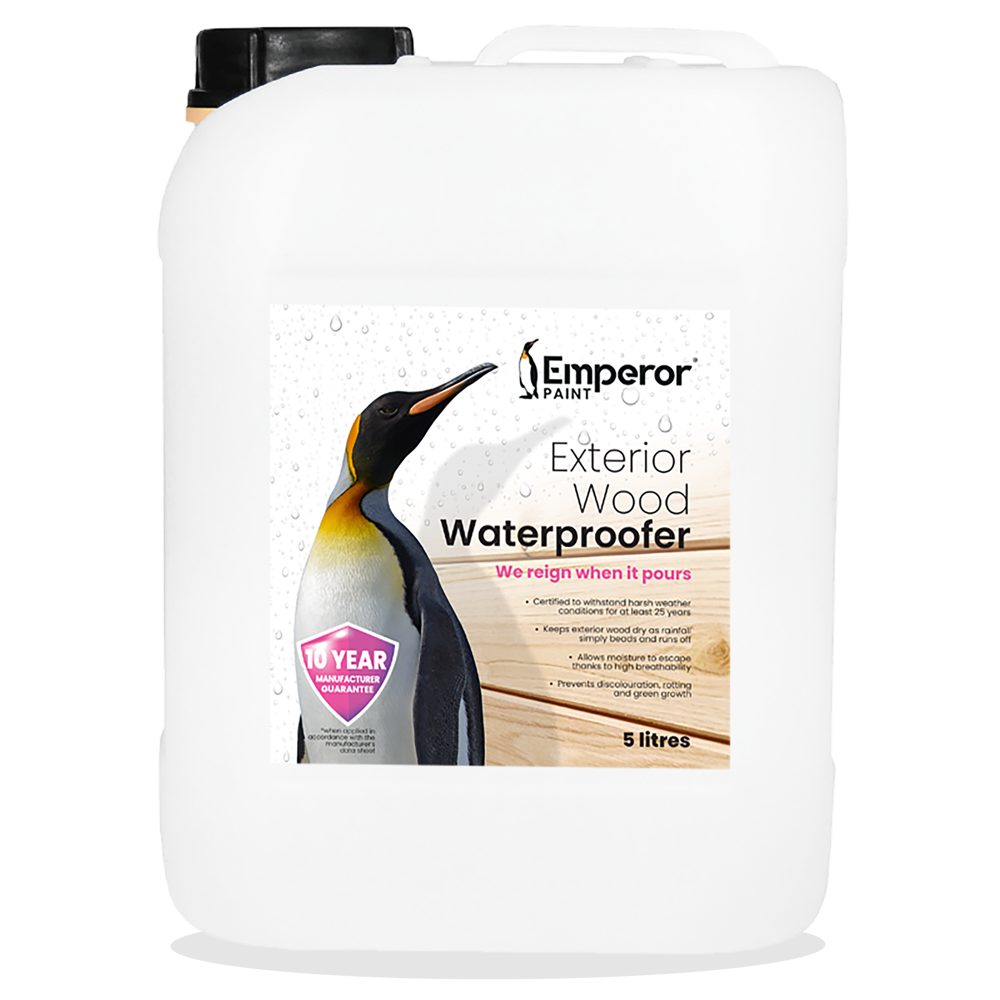 Emperor Exterior Wood Waterproofer for shed protection